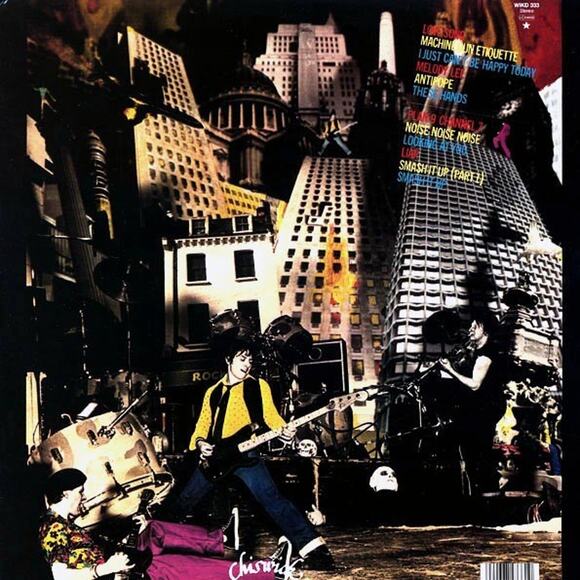 The Damned Vinyl Lot of 4 LPs – Machine Gun Etiquette, Black Album, Best Of, Go! - Picture 8 of 12